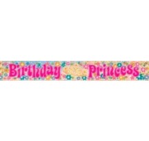 Birthday Princess Foil Banner