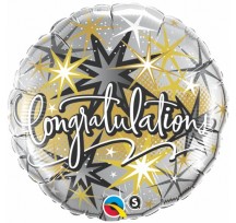 Congratulations Elegant 18" foil balloon