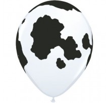 Holstein Cow 11"/28cm Printed Balloons