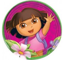 Dora The Explorer Plates