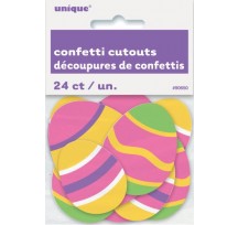 Easter Egg Confetti Cutouts 24pce
