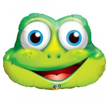 Frog Head 32" Shape Foil Balloon