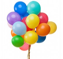 100 Standard Helium Filled Balloons