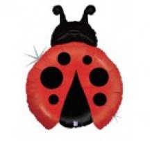 Ladybug Shape Foil Balloon