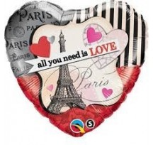 All You Need is Love 18" Foil Balloon