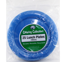 Lunch Plate Pk25 Royal Blue