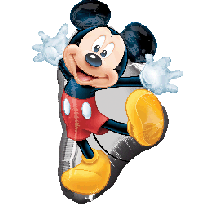 Mickey Full Body Supershape Foil
