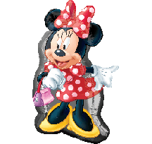 Minnie Mouse Full Body Supershape Foil Balloon