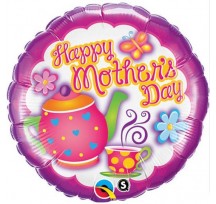 Mothers Day Teatime 18" foil balloon 