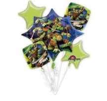 Teenage Mutant Ninja Turtles Foil Balloon Bouquet Kit