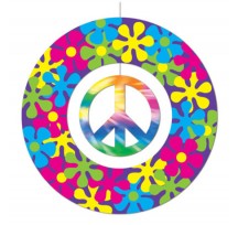 Peace Sign Hanging Mobile 12'' (30cm)