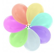 12"/30cm Pearl Coloured Balloons Bag 100
