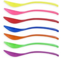 Plastic Spoons 25pk - Assorted Colours