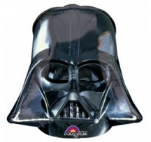 Star Wars Darth Vader Black Helmet Shape Foil Balloon