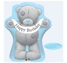 Happy Birthday Tatty Teddy Shape Foil Balloon