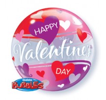 Valentines Day 22" Bubble Balloon 